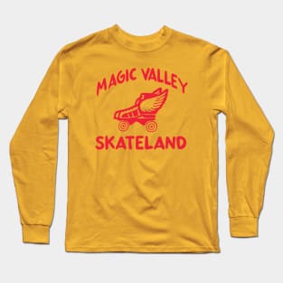 Magic Valley Skateland Coudersport PA Skating Rink Long Sleeve T-Shirt